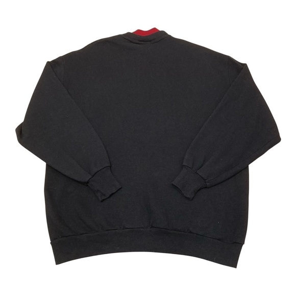 Vintage 90’s Graphic Pullover Sweatshirt Woodland Animals Cabincore Women’s XL - Picture 5 of 7